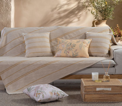 Εικόνα της ΡΙΧΤΑΡΙ ΔΙΘΕΣΙΟΥ ΚΑΝΑΠΕ BLEEZE NATURAL/YELLOW 180Χ250