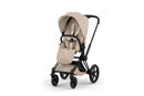 Εικόνα της Cybex Priam Generation 5 Style Matt Black Seat pack Cozy Beige