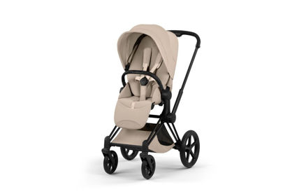 Εικόνα της Cybex Priam Generation 5 Style Matt Black Seat pack Cozy Beige