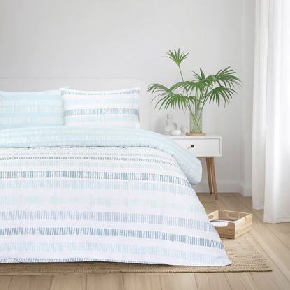 Εικόνα της Σετ Σεντόνια Υπέρδιπλα Kocoon Azzurro