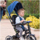 Εικόνα της QPlay Πτυσσόμενο Τρίκυκλο Ποδήλατο Rito Plus Eva Grey 10+ Μηνών