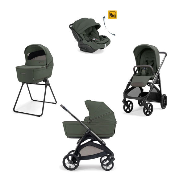 Εικόνα της Inglesina Σύστημα Μεταφοράς Aptica Quattro Darwin Infant Recline,Ivy Green