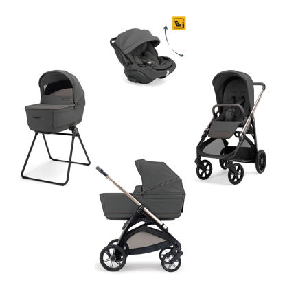 Εικόνα της Inglesina Σύστημα Μεταφοράς Aptica Quattro Darwin Infant Recline ,Marble Grey