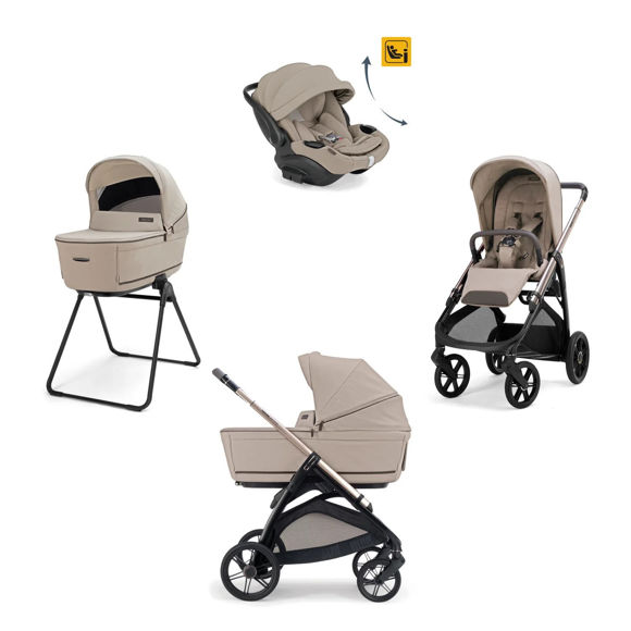 Εικόνα της Inglesina Σύστημα Μεταφοράς Aptica Quattro Darwin Infant Recline ,Vicuna Beige