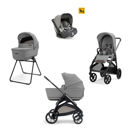 Εικόνα της Inglesina Σύστημα Μεταφοράς Aptica Quattro Darwin Infant,Crystal Grey