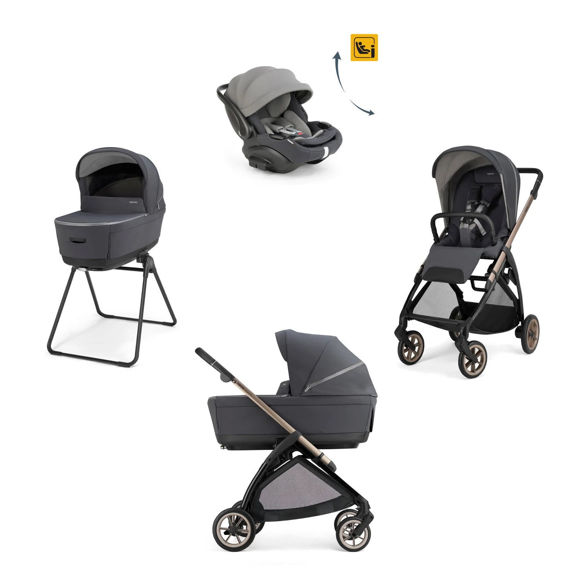 Εικόνα της Inglesina Σύστημα Μεταφοράς Electa Darwin Infant Recline,Garage Grey