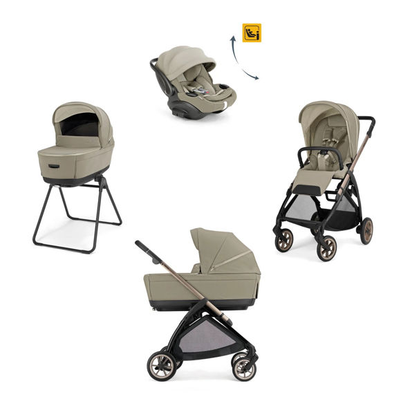Εικόνα της Inglesina Σύστημα Μεταφοράς Electa Darwin Infant Recline, Hangar Beige