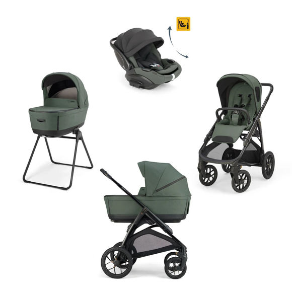 Εικόνα της Inglesina Σύστημα Μεταφοράς Darwin Infant Recline evo , Taiga Green