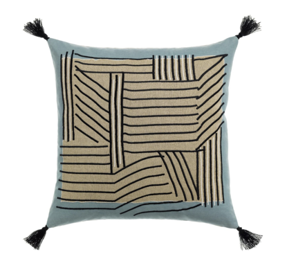 Εικόνα της ΜΑΞΙΛΑΡΙ VIVARAISE KORI CIEL 45X45 100% ΒΑΜΒΑΚΙ