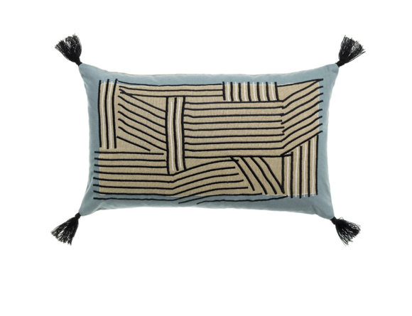 Εικόνα της ΜΑΞΙΛΑΡΙ VIVARAISE KORI CIEL 30X50 100% ΒΑΜΒΑΚΙ