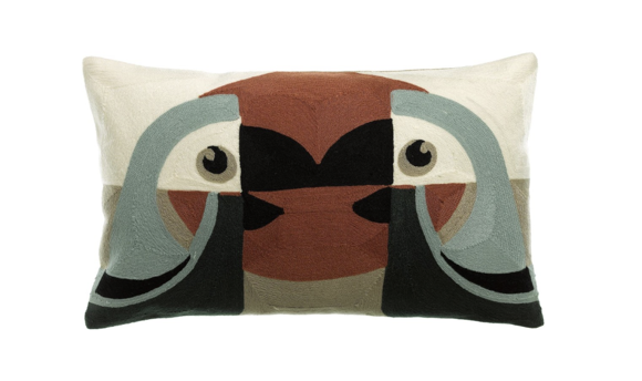 Εικόνα της ΜΑΞΙΛΑΡΙ VIVARAISE ΧΕΙΡΟΠΟΙΗΤΟ LORO CIEL 30X50 100%ΒΑΜΒΑΚΙ