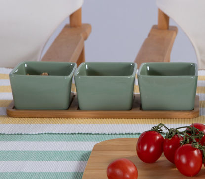 Εικόνα της ΜΠΟΛ ΣΕΤ 3 ΤΜΧ ΜΕ ΔΙΣΚΟ SAGE GREEN