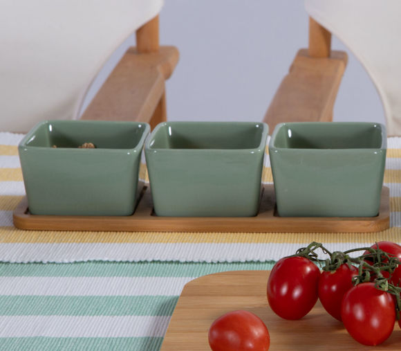 Εικόνα της ΜΠΟΛ ΣΕΤ 3 ΤΜΧ ΜΕ ΔΙΣΚΟ SAGE GREEN