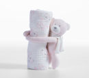 Εικόνα της ΚΟΥΒΕΡΤΑΚΙ ΜΕ ΑΡΚΟΥΔΑΚΙ TEDDY 75X100 PINK