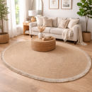 Εικόνα της Οβάλ Χαλί Καλοκαιρινό (130x190) Pol Rugs & Mats Grey