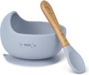 Εικόνα της Saro Nordic Wave Σιλικονούχο Σετ Μπολάκι Με Βεντούζα Και Κουταλάκι 2 τμχ Για 4+ Μηνών Ciel