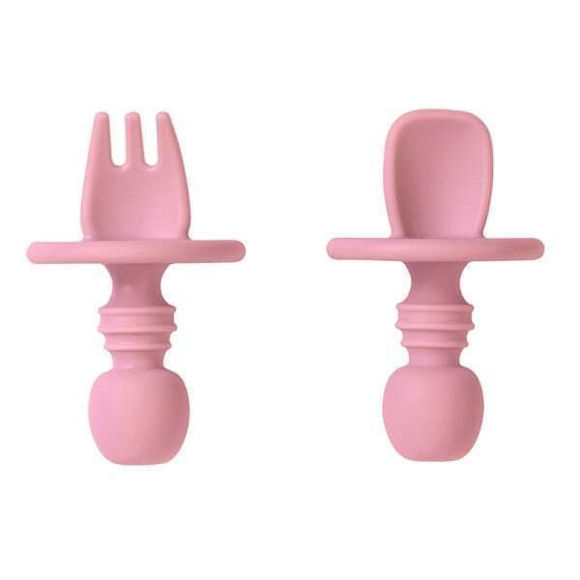 Εικόνα της Σετ κουταλάκι SARO Anti-Chocking Pink