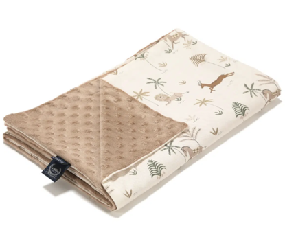 Εικόνα της ΛΕΠΤΗ ΚΟΥΒΕΡΤΑ LITTLE SAVANNAH – MOCCA 80x100