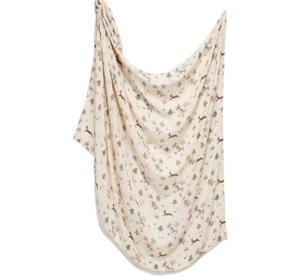 Εικόνα της BAMBOO ΚΟΥΒΕΡΤΑ ΜΟΥΣΕΛΙΝΑ LITTLE SAVANNAH 115x140 LA MILLOU