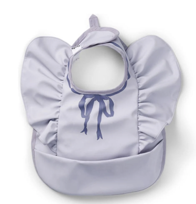 Εικόνα της Elodie Details Αδιάβροχη Σαλιάρα Υφασμάτινη με Αυτοκόλλητο & Τσέπη Lavender