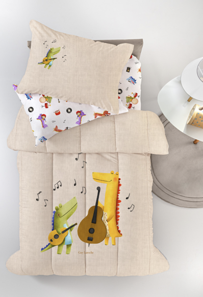 Εικόνα της Κουβερλί Band Natural Suede 160x230 Guy Laroche