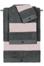Εικόνα της Σετ 3τμχ Πετσέτες Sandy Old Pink-Anthracite Guy Laroche