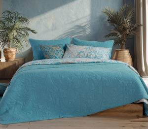 Εικόνα της ΚΟΥΒΕΡΛΙ ΥΠΕΡΔΙΠΛΟ CHARISMA BLUE 230X240