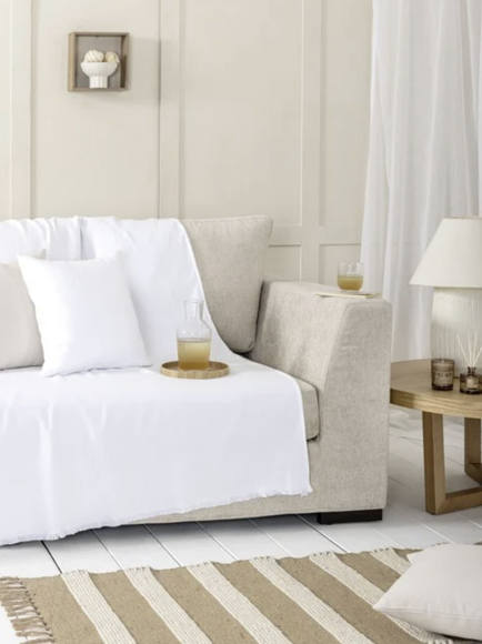 Εικόνα της Ριχτάρι Τριθέσιου 180x300 - Iris White Nima Home