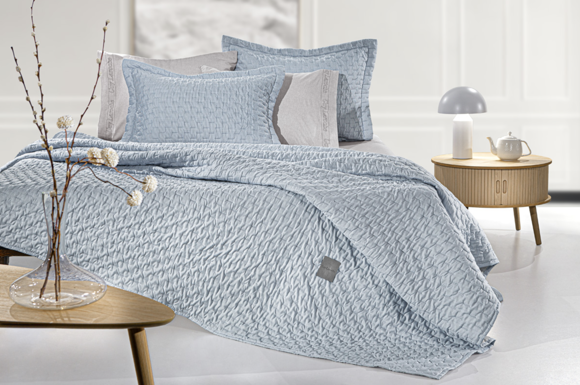 Εικόνα της Σετ Κουβερλί 2 τμχ. Arden Denim 180x240 Guy Laroche