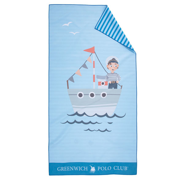 Εικόνα της GREENWICH POLO CLUB JUNIOR ΠΕΤΣΕΤΑ ΘΑΛΑΣΣΗΣ 70Χ140 4178