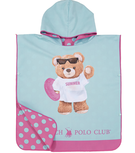 Εικόνα της GREENWICH POLO CLUB JUNIOR ΠΟΝΤΣΟ ΘΑΛΑΣΣΗΣ 50Χ115 5223