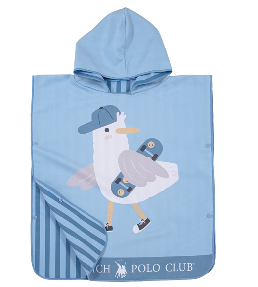 Εικόνα της GREENWICH POLO CLUB JUNIOR ΠΟΝΤΣΟ ΘΑΛΑΣΣΗΣ 50Χ115 4177