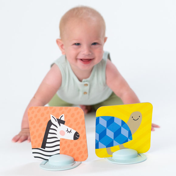 Εικόνα της Taf Toys My 1st Tummy time cards παιχνίδι δραστηριοτήτων