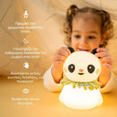 Εικόνα της Taf Toys Σιλικονούχο Φωτάκι Νυκτός Little Panda