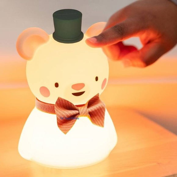 Εικόνα της Taf Toys Σιλικονούχο Φωτάκι Νυκτός Little Bear