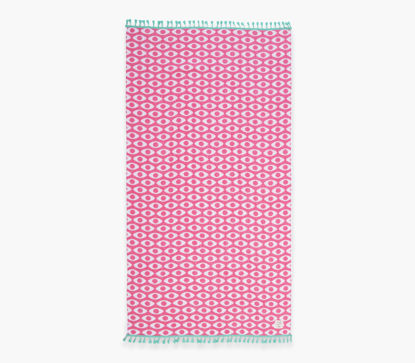 Εικόνα της ΠΕΤΣΕΤΑ ΘΑΛΑΣΣΗΣ OPTION FRINGES 90X170 FUCHSIA
