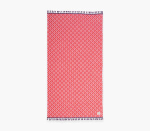 Εικόνα της ΠΕΤΣΕΤΑ ΘΑΛΑΣΣΗΣ SPARKLE FRINGES 90X170 CORAL