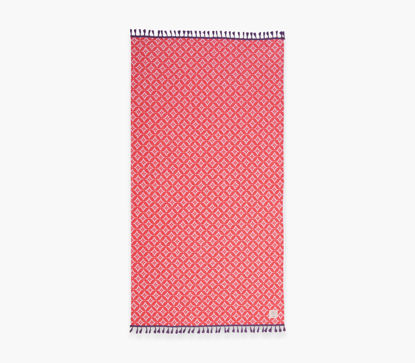 Εικόνα της ΠΕΤΣΕΤΑ ΘΑΛΑΣΣΗΣ SPARKLE FRINGES 90X170 CORAL