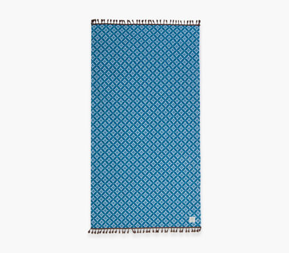 Εικόνα της ΠΕΤΣΕΤΑ ΘΑΛΑΣΣΗΣ SPARKLE FRINGES 90X170 DENIM