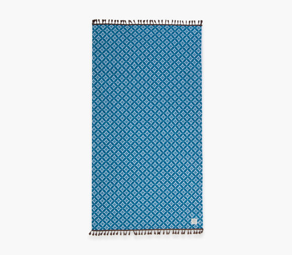Εικόνα της ΠΕΤΣΕΤΑ ΘΑΛΑΣΣΗΣ SPARKLE FRINGES 90X170 DENIM