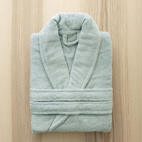 Εικόνα της Μπουρνούζι Nima Pure Dusty Blue X-Large