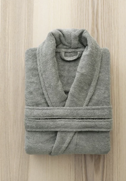 Εικόνα της Μπουρνούζι Pure - Gray Nima Large
