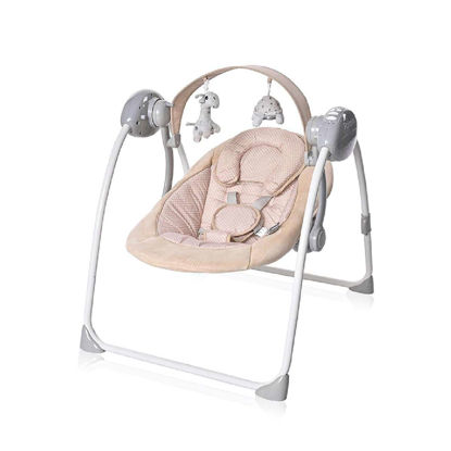 Εικόνα της Ηλεκτρικό Relax Κούνια Portofino Beige Dots