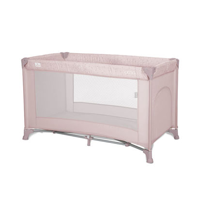 Εικόνα της Παρκοκρέβατο 1 Επιπέδου Lorelli Torino Pink