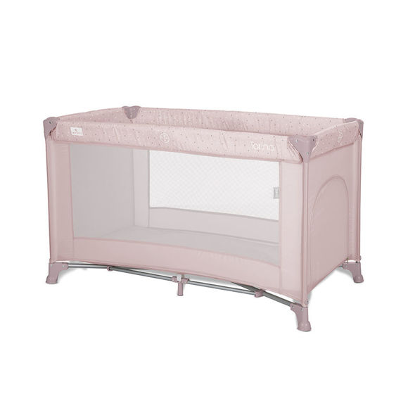 Εικόνα της Παρκοκρέβατο 1 Επιπέδου Lorelli Torino Pink