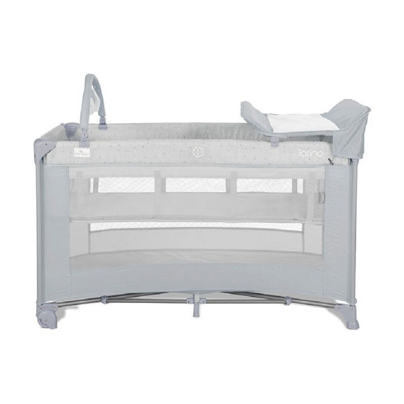 Εικόνα της Παρκοκρέβατο Lorelli Torino 2 Layers Plus, Grey