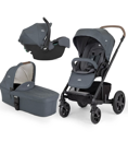 Εικόνα της Βρεφικό Trio Set Joie Chrome DLX με Πορτ μπεμπέ & I-SNUG 2 Moon Light