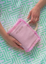 Εικόνα της Τσάντα Χειρός Mini Tropical Pinky