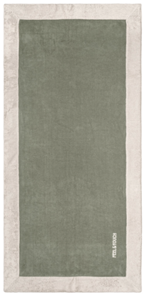 Εικόνα της Πετσέτα Θαλάσσης Caribbean Khaki 80x170 Feel and Touch