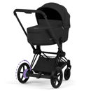 Εικόνα της Cybex e-Priam 5 Comfort Stroller 2-σε-1 Καρότσι και πτυσσόμενο Πορτ μπεμπέ – Frame Matt Black – Seat Pack Sepia Black
